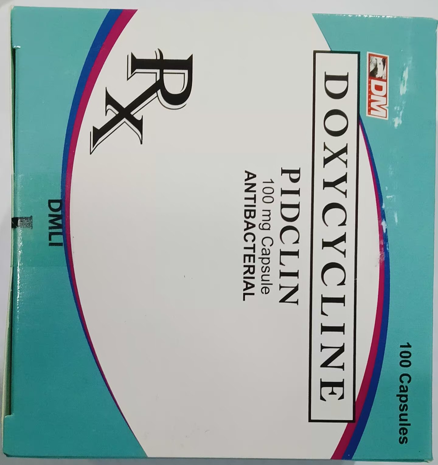 Doxycycline (as Hydrochloride ) 100mg Capsule 100's	PIDCLIN