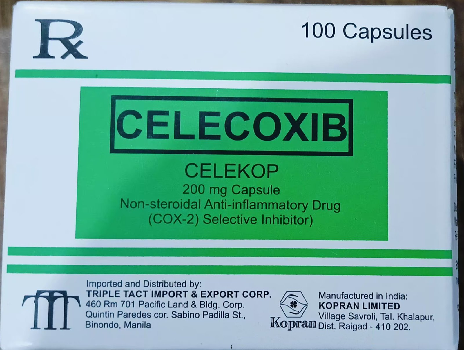 Celecoxib 200mg Capsule 100's - CELEKOP